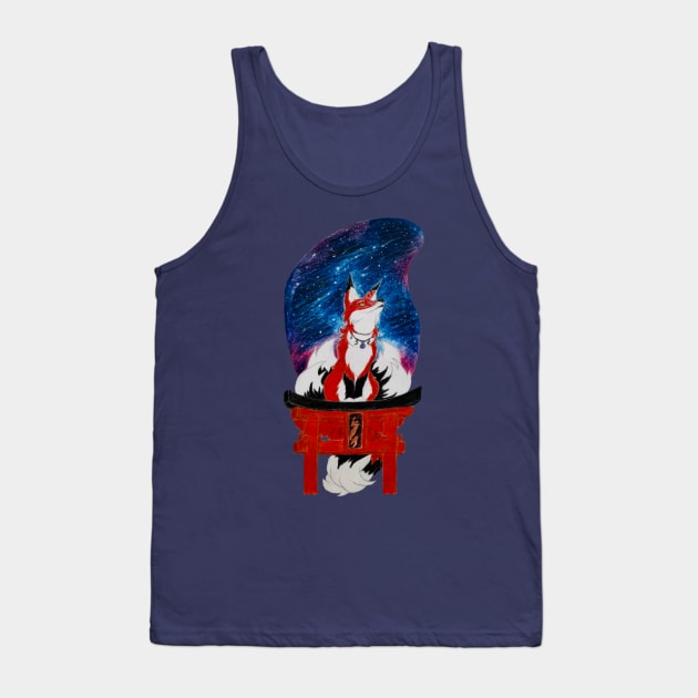 Makka Stargazing Tank Top by Lycoris ArtSpark